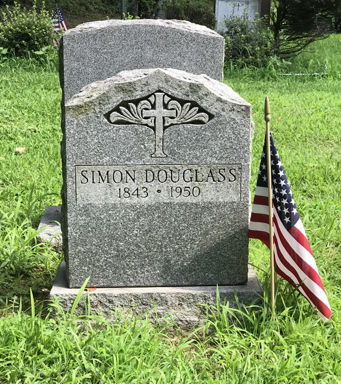 Simon Douglass Gravestone 